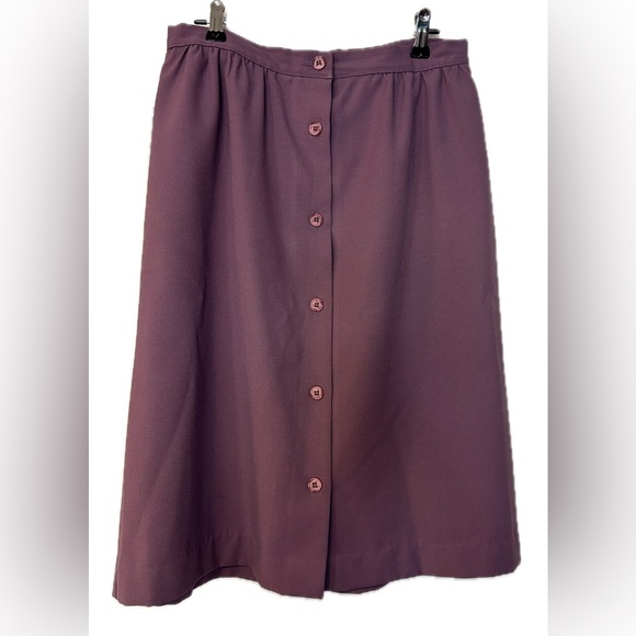 Vintage early 1980s, Nan Elliot skirt suit. Purple. Women’s size 6/8. - Picture 5 of 9